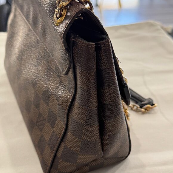 Louis Vuitton Vavin PM Damier Ebene Canvas Shoulder Bag - Picture 6 of 14